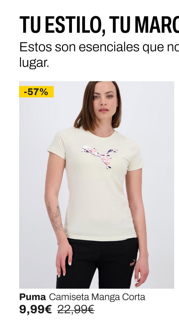 Puma Camiseta Manga Corta