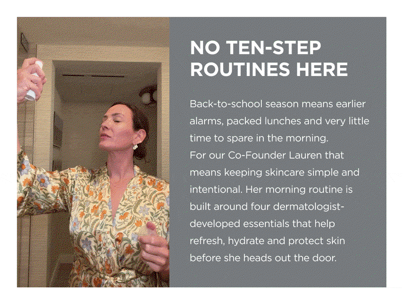 No Ten-Step Routines Here