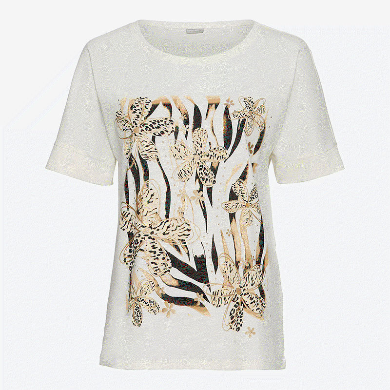 Damen-T-Shirt mit Frontaufdruck