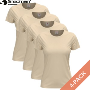 4 Pakkaus Stedman Classic Women T-shirt