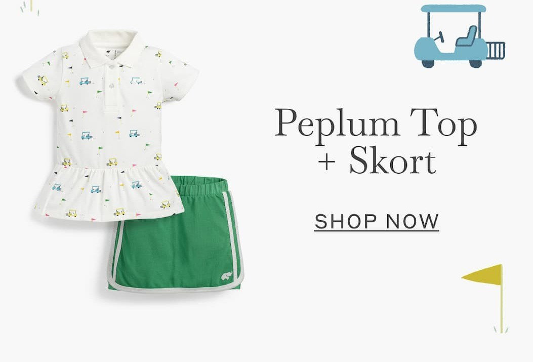 Peplum Top + Short - Shop Now