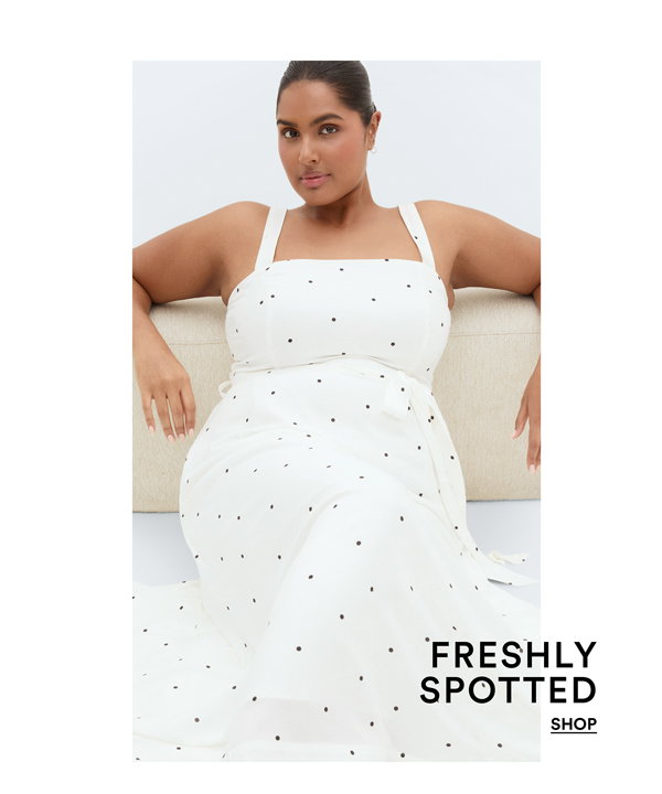 Shop the Lola Spot A-Line Maxi Dress