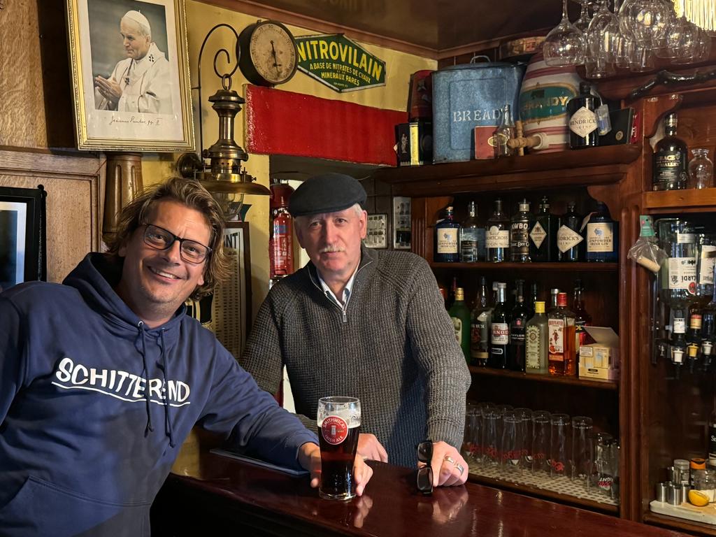 Een warme pub met open haard