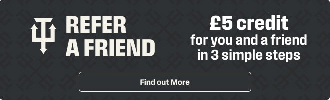 Refer a Friend - £5 credit for you and a friend in 3 simple steps