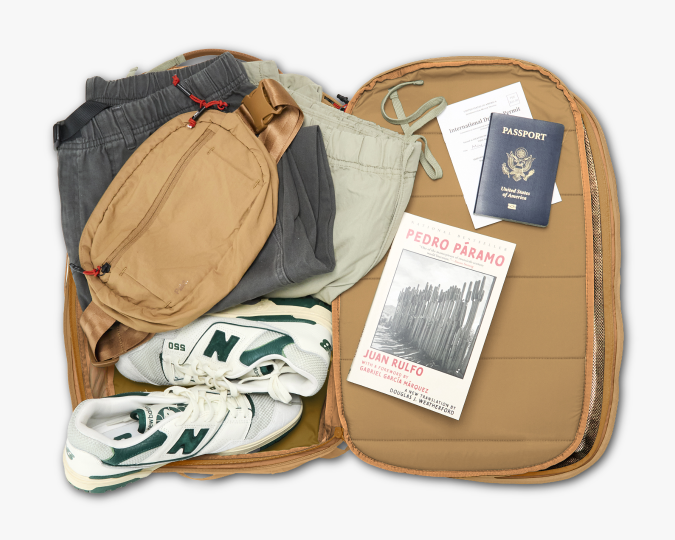 Interior – Cero Travel Backpack
