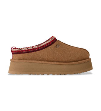 Zuecos de Piel Tazz II marrón