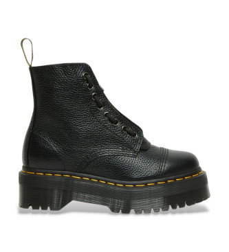 Botas de piel Sinclair negro
