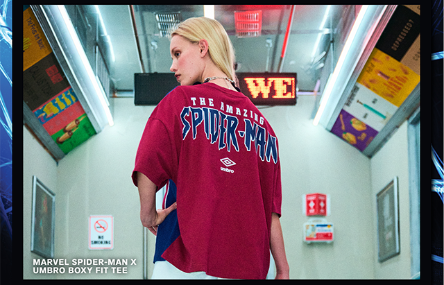 Marvel Spider-Man x Umbro Boxy Fit Tee