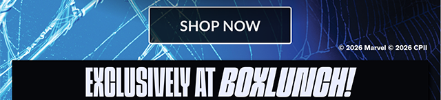 BL and Spider-Man x Umbro collection. Exclusively at BoxLunch! Shop now.