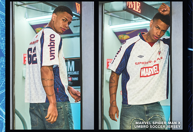 Marvel Spider-Man x Umbro Soccer Jersey