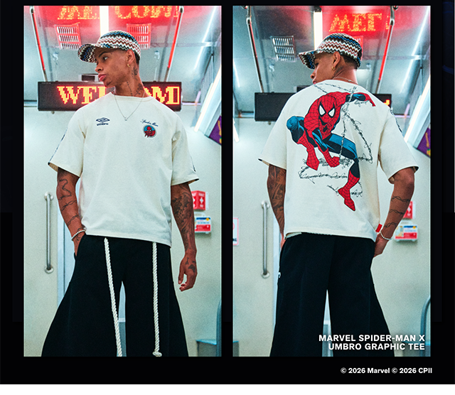 Marvel Spider-Man x Umbro Graphic Tee