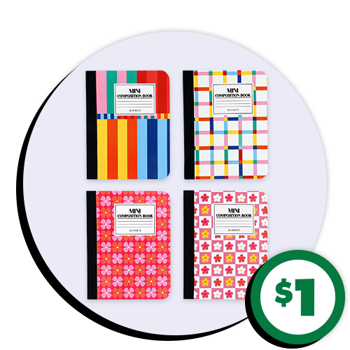 $1 Mini Composition Books, 1-ct.