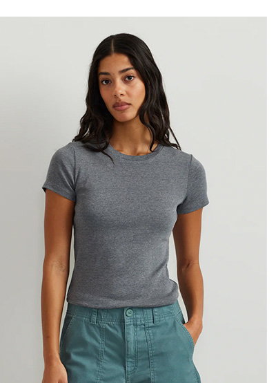 Women's Everyday Short-Sleeve Crewneck T-Shirt