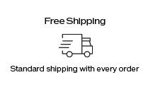 Free Shipping: Standard shipping with every order