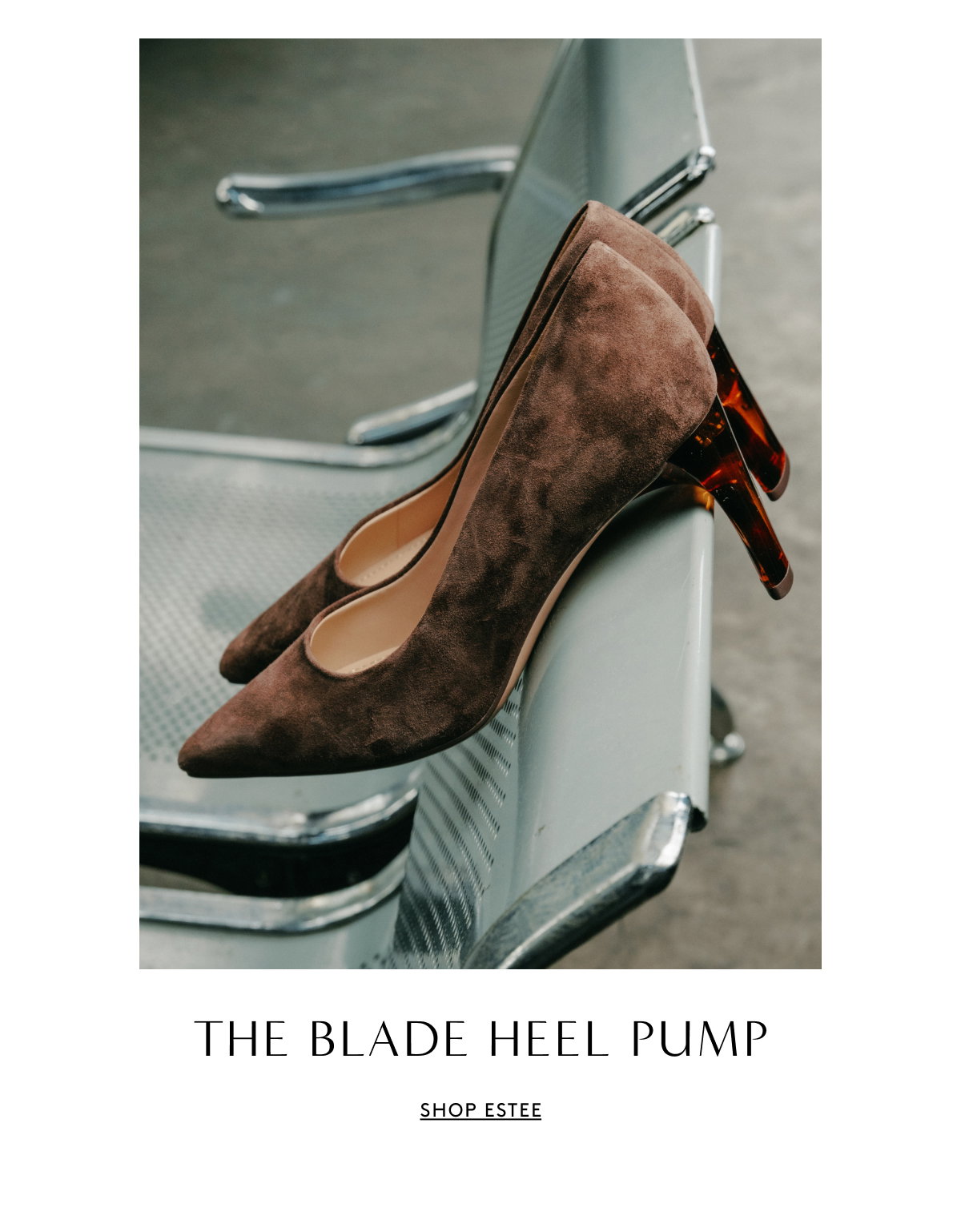 The Blade Heel Pump | Shop Estee