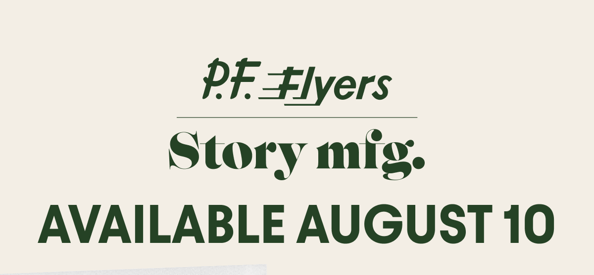 Story mfg. x P.F. Flyers. 
