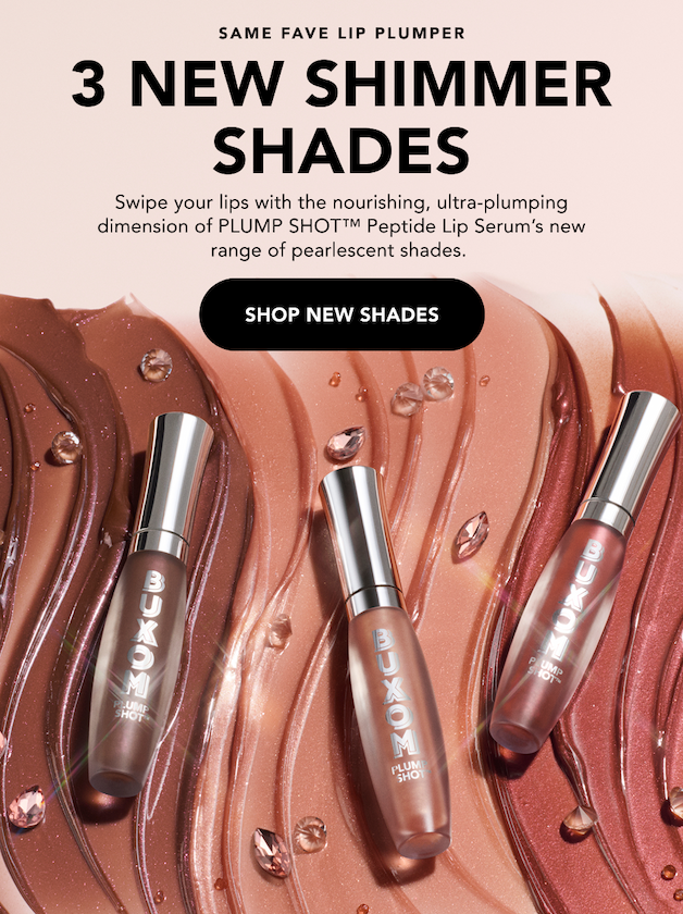 Plump Shot™ Peptide Lip Serum new shades