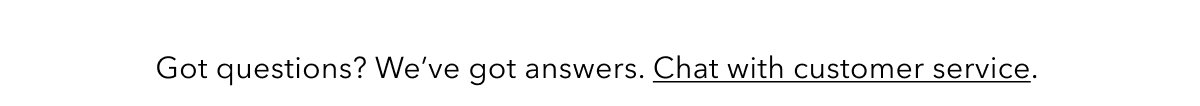 chat with customer service