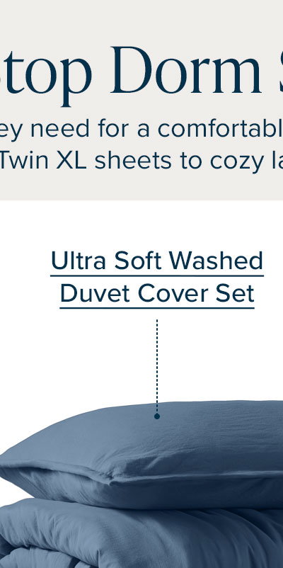 Ultra Soft washed Duvet Cover Set 