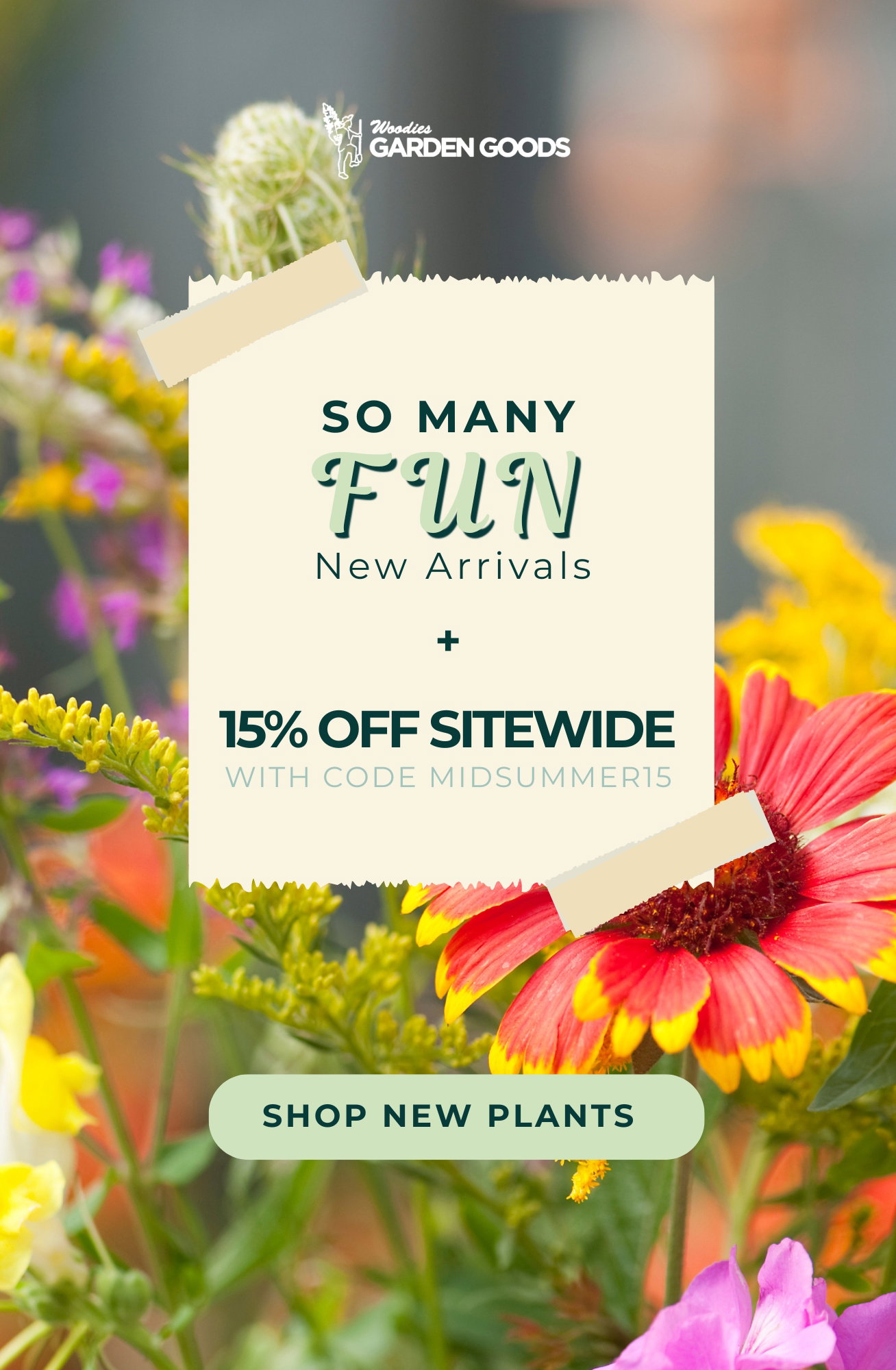 SO MANY FUN NEW ARRIVALS + 15% OFF SITEWIDE