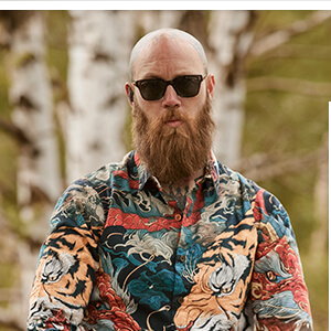 Dragon V Tiger Print Shirt