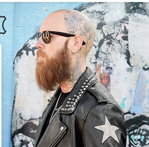 Studded Star Biker Jacket