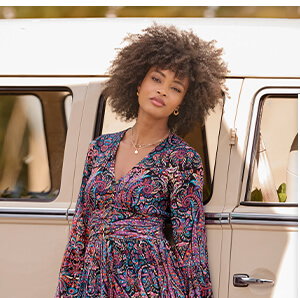 Perfect Paisley Long Sleeve Maxi Dress