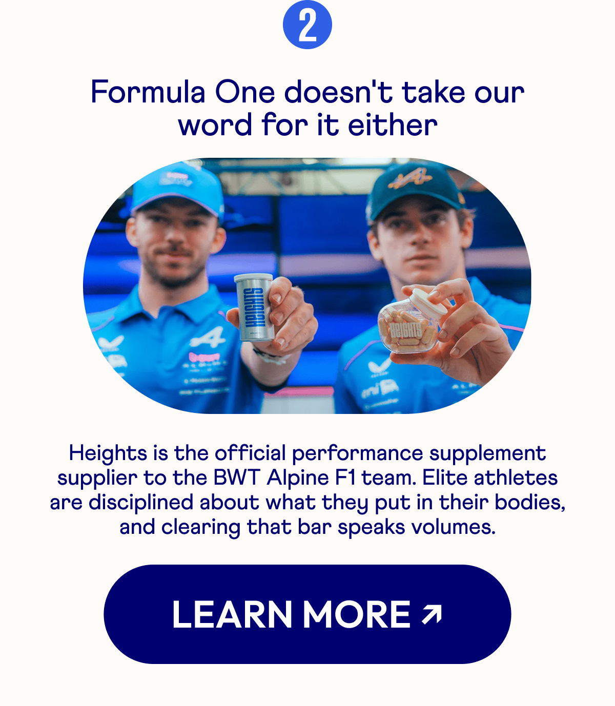 2 Formula One doesn't take our word for it either