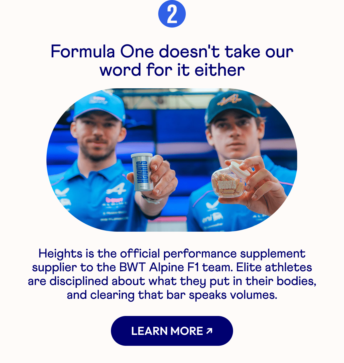 2 Formula One doesn't take our word for it either