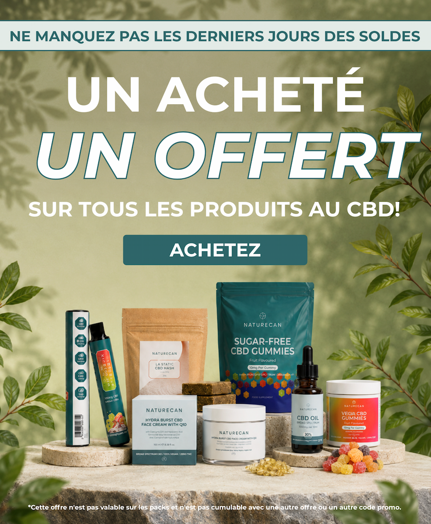 CBD Day - 2 for 1 on all CBD products. Use code: 2F1