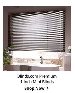 Blinds.com Premium 1 Inch Mini Blinds | Shop Now >