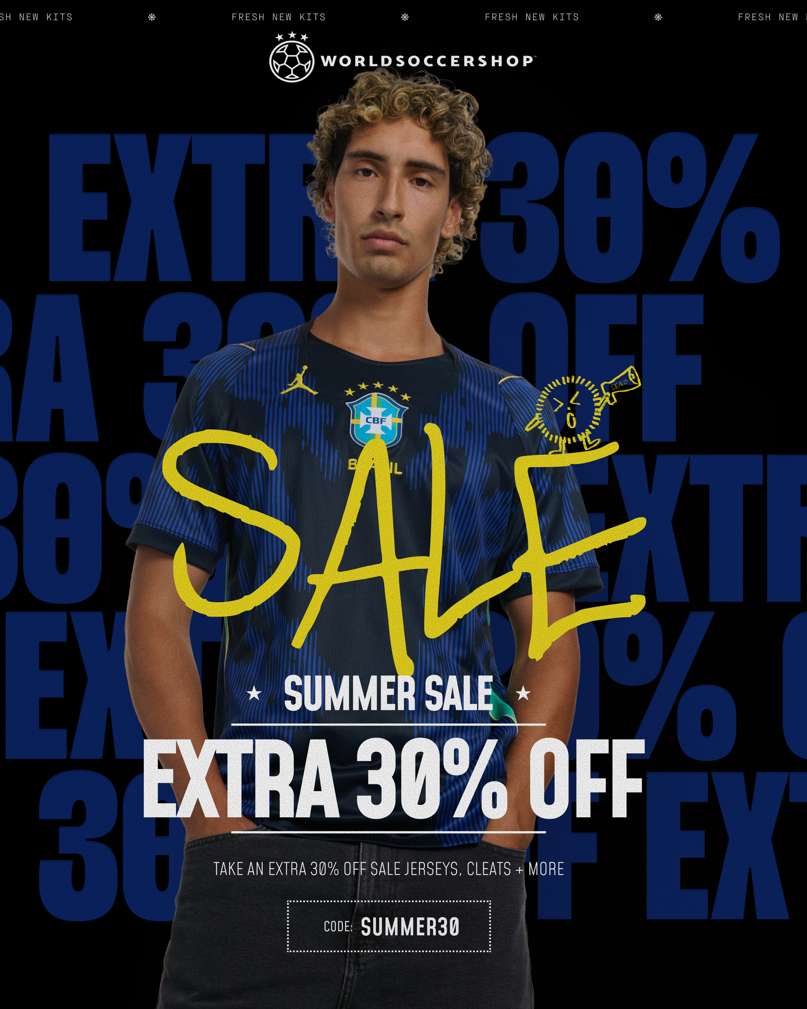Extra 30% OFF Summer Sale