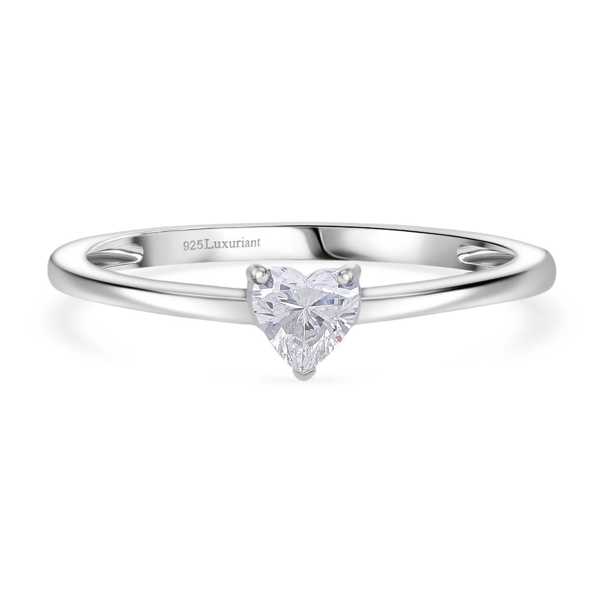 LUXURIANT Labor Diamant Ring Herz
