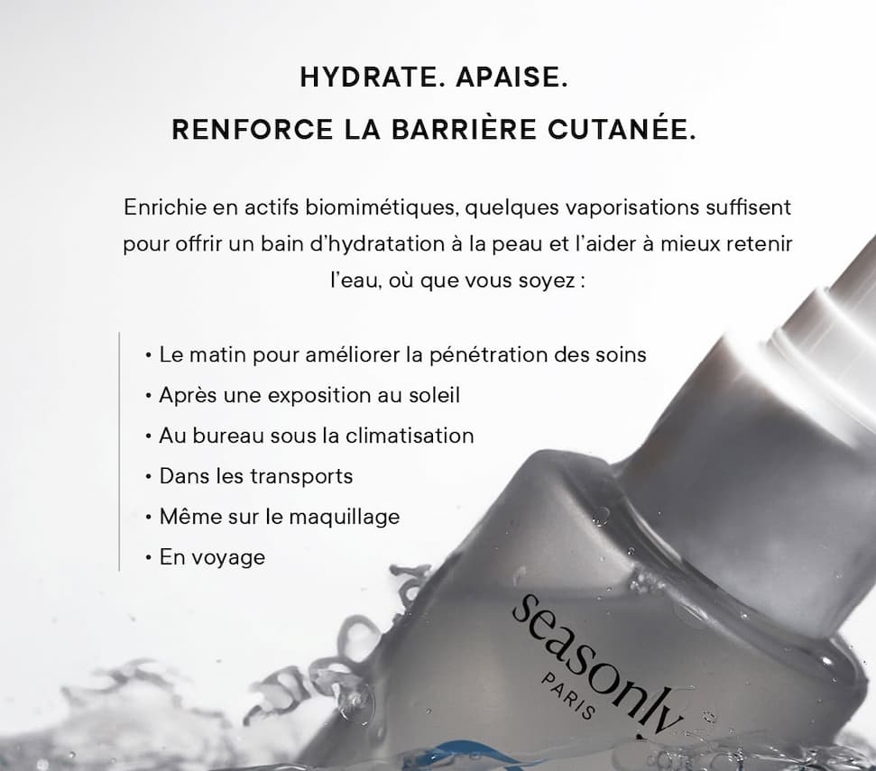 HYDRATE. APAISE. RENFORCE LA BARRIÈRE CUTANÉE.
