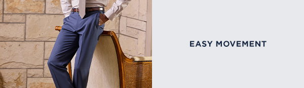 Haggar Sport pant provides easy movement