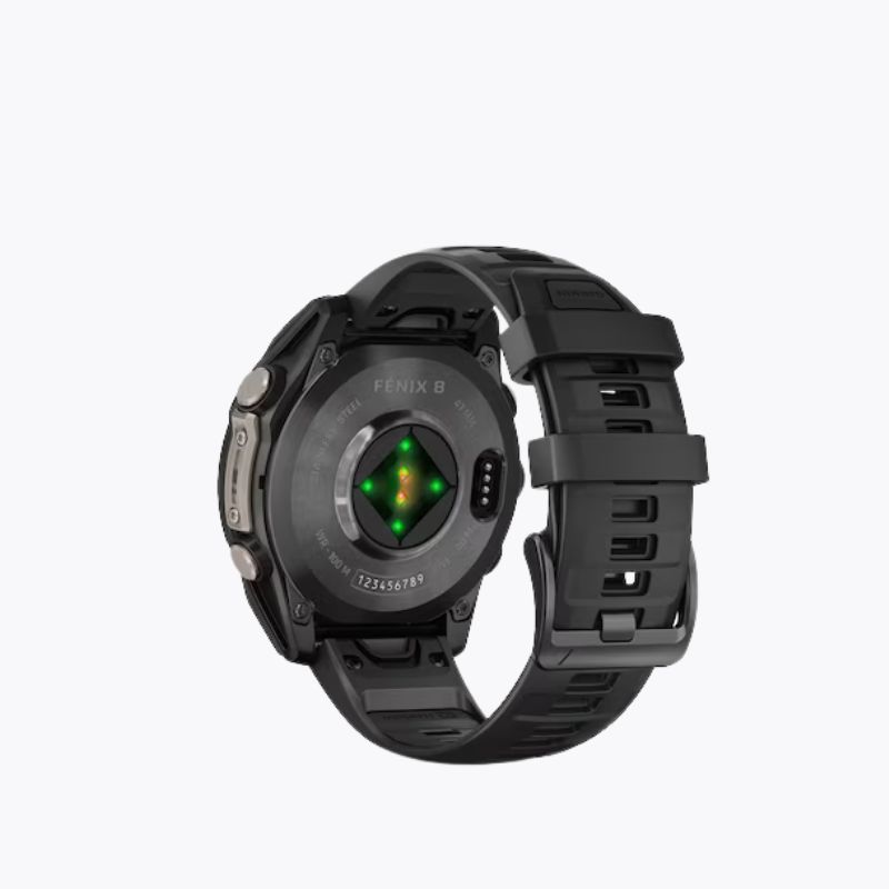 Garmin Fēnix® 8 EXCLUSIVE Slate Grey Black Band 47mm Smartwatch