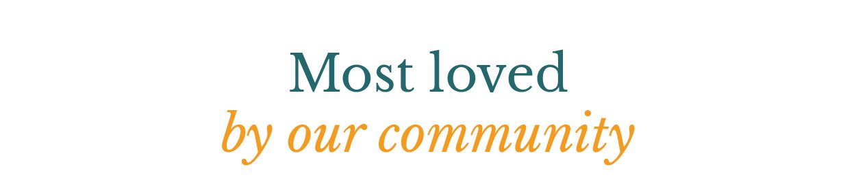 Most loved by our community