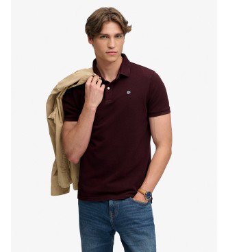 Polo Vintage Destroy burdeos