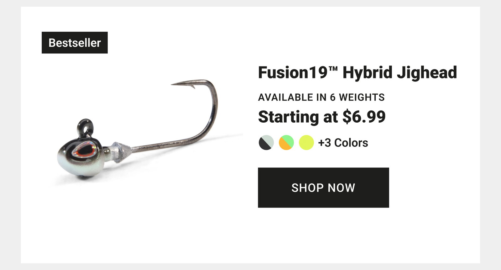 Fusion19 Hybrid Jighead