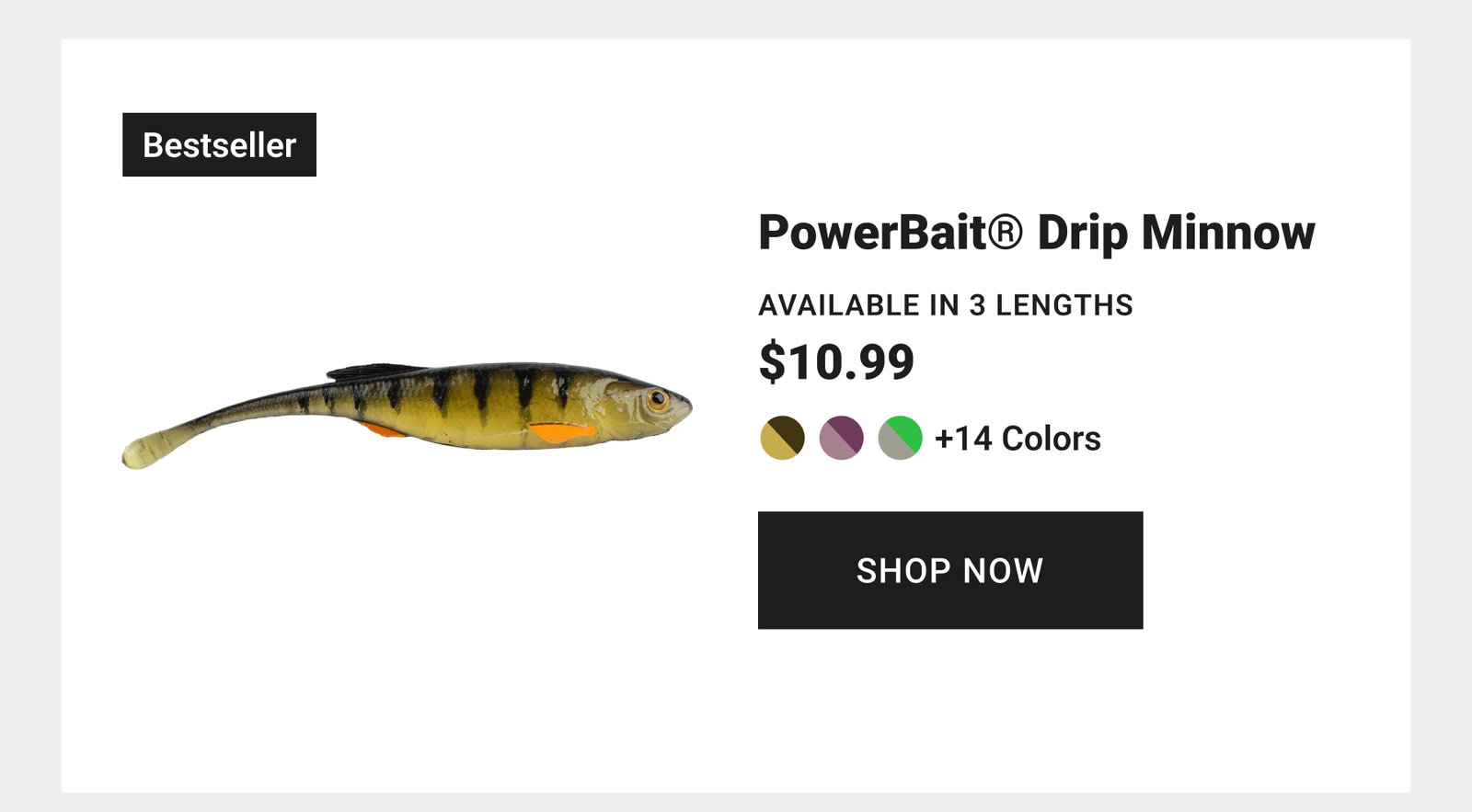 PowerBait Drip Minnow