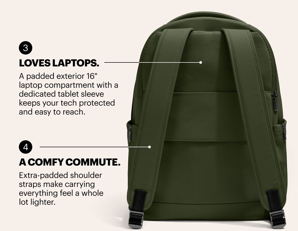3. Loves Laptops 4. A Comfy Commute