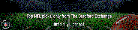 For the Love of the Game - Top NFL picks, only from The Bradford Exchange - Officially Licensed