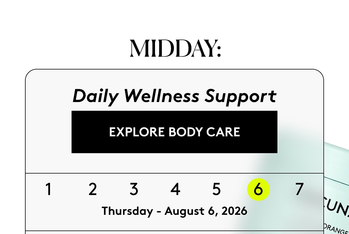Midday: Daily Wellness Support | explore body care