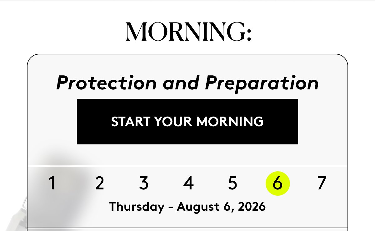Morning: Protection and Preparation | start your morning
