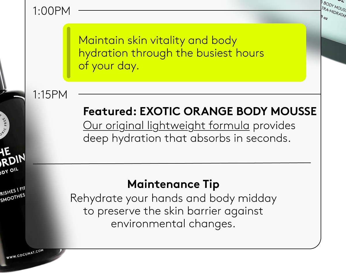 Featured: Exotic Orange Body Mousse