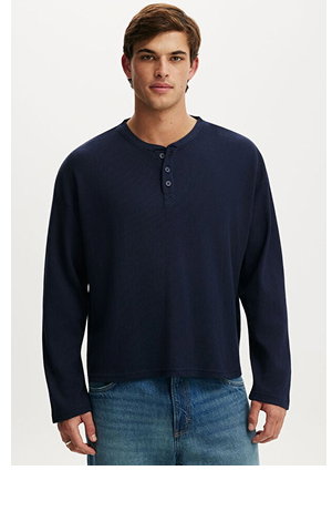 Shop Mens Henley