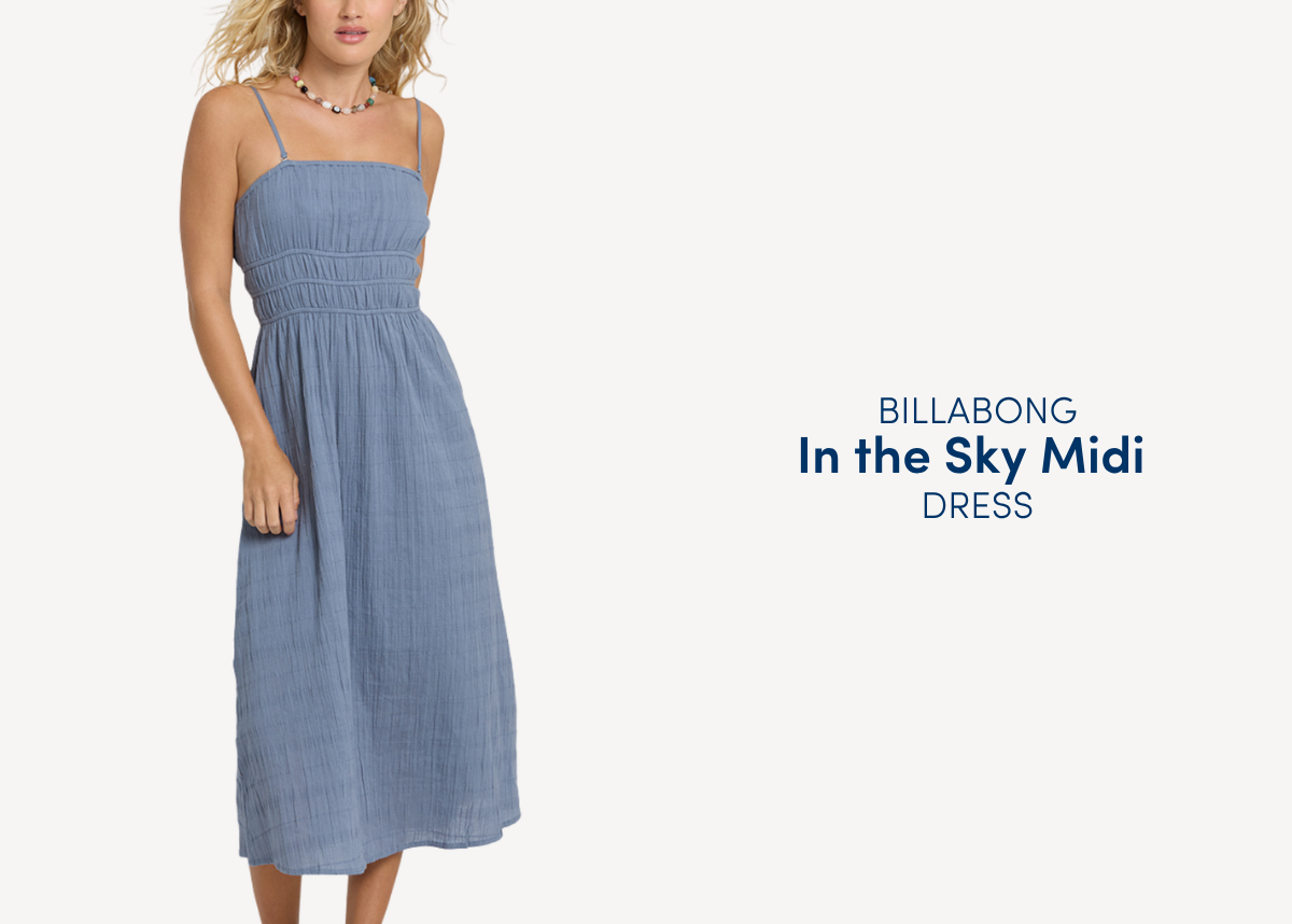 In The Sky Midi Dress
