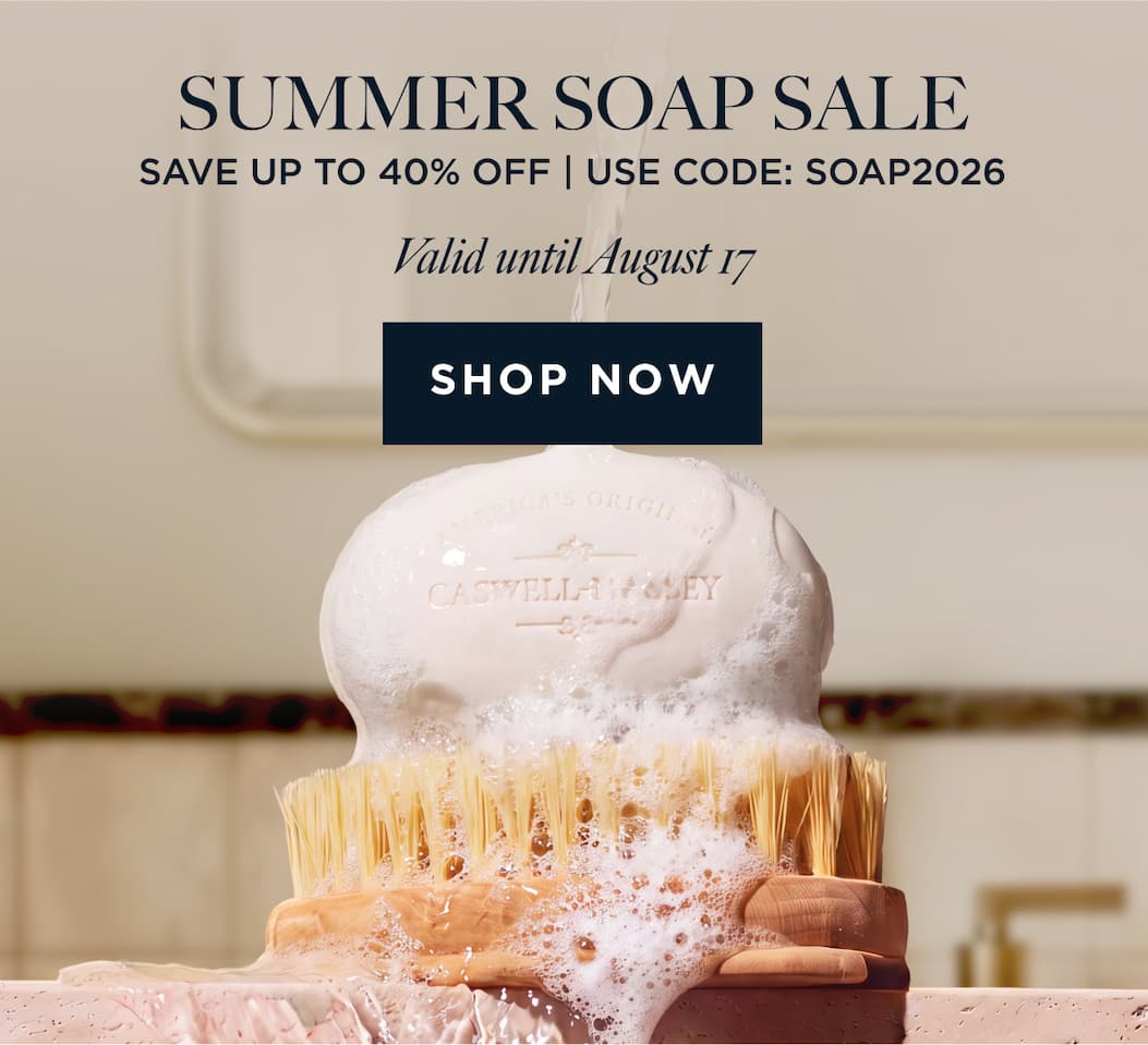 SUMMER SOAP SALE | SAVE UP TO 40% USE CODE: SOAP2026 VALID UNTIL: AUGUST 17