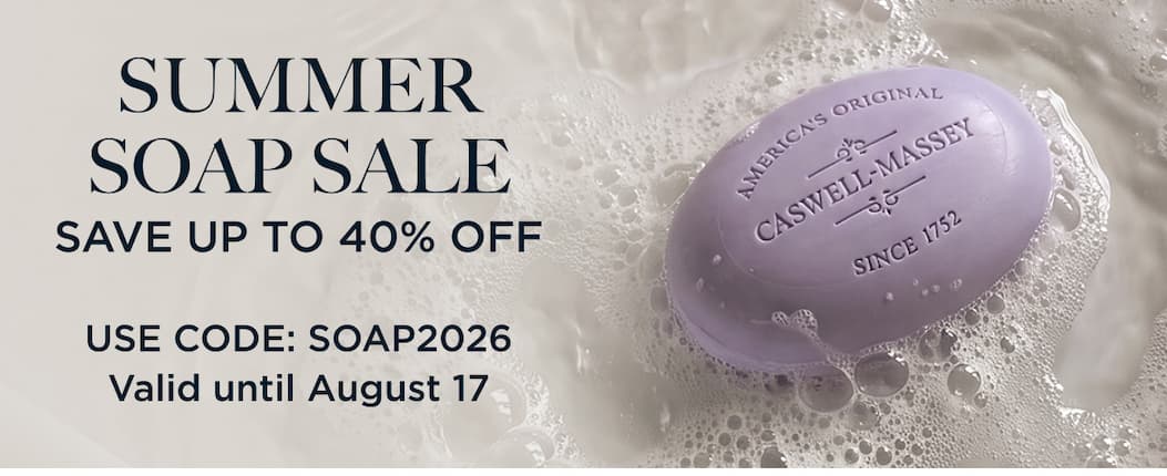 SUMMER SOAP SALE | SAVE UP TO 40% USE CODE: SOAP2026 VALID UNTIL: AUGUST 17