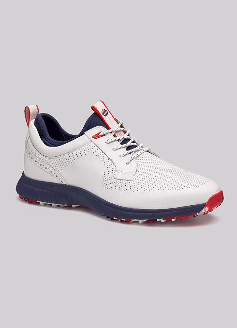 Johnston & Murphy H-6 Luxe Hybrid Lace-Up Golf Sneaker